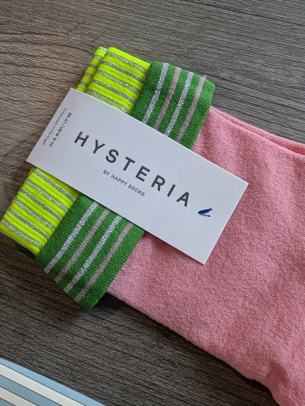 nwt BRIGHT FUN SOCKS stockingirl hysteria